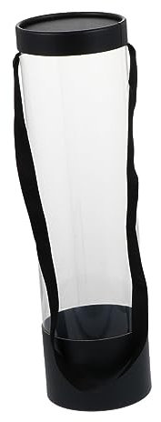 PartyKindom 1stück Runde Transparente Blumenverpackungsbox Aus Pvc Tragbare Geschenkbox Für Hochzeiten Geburtstage Valentinstag Muttertag Mit Feiner Verarbeitung Und Praktischem Design