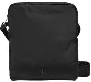 Calvin Klein Jeans Herren Over Webbing REPORTER18 NY K50K512567 Umhängetasche, Schwarz (Black)