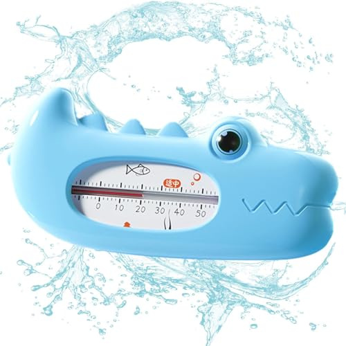 puzzlegame Badewannenthermometer für Babys,Baby-Wasserthermometer für die Badewanne - Genaue Badethermometer für Babys, schwimmendes Sicherheitsspielzeug,Skala Display Temperatur Thermometer