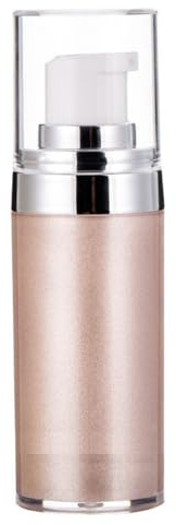KARLOR Körper Highlighter Öl flüssig Glitzer Creme Body Körperöl Glitzer Body Glitter Oil Highlighter liquid Body Luminizer Schimmernd cremig Glitzer Gel Körpercreme mit Glitzer(01#)