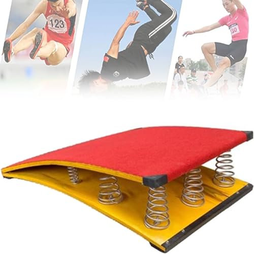 XHSMYXGS Springs Gymnastik-Sprungbrett, robuste Vault-Sprungbretter, Trainingshilfe-Sprungbrett, für Kampfsport-Leichtathletik-Weitsprung