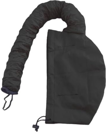 Kellegour Cappuccio per Asciugacapelli,Casco per Asciugacapelli Cuffia Asciugacapelli,Caschi per Asciugatura,cuffia Asciugacapelli Cappuccio,Adatto a Tutti i Tipi di Capelli,Nero