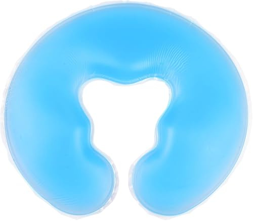 Silikon Spa Kissen, Silikon Gesichtskissen, Gelkissen Massageliege Kopf, Gel Gesichtsauflage für Massagetisch Gel Gesichtskissen, Spa-Massagegerät Schönheit Hautpflege Weiche Overlay
