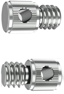 VIVIWI Installazione rapida 1/4 Camera Strap Vite Universali Fit Per Action Cameras Metallo Montaggio Adattatore di Blocco Sicuro De