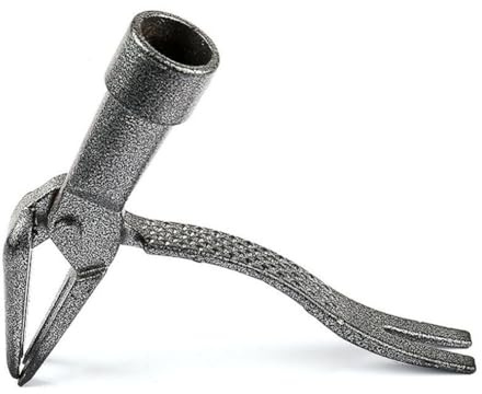 Hipzeepo Stand Up Weed Puller Gardening Strumento Sostituzione Portatile Testa di Diserbo con Fori A Vite Che Scavano Accessorio per la Rimozione di Erbacce