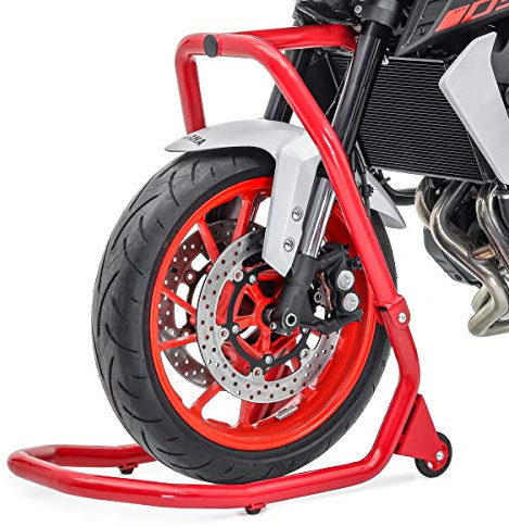 Motorrad Lenkkopf Montageständer Constands V4 rot mit 19,8mm PIN