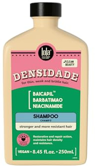 Lola Cosmetics - Shampoo Densité - 250 ml - Unisexe - Pour des cheveux volumineux et pleins de vie !