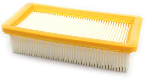 MohMus Filtro Plissettato Piatto Adatto per aspirapolvere Kärcher AD 2, AD 4 Premium, AD 3000, 3200, AD 3 Premium Fireplace, Serie AD | Aspiracenere