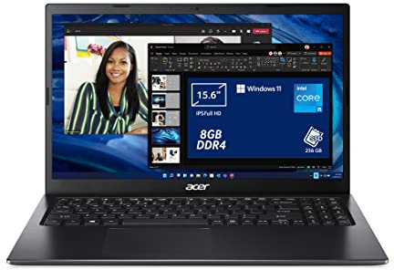 acer Extensa 15 EX215-54-5135 Pc Portatile, Notebook, Processore Intel Core i5-1135G7, Ram 8 GB DDR4, 256 GB PCIe SSD, Display 15.6 IPS FHD LCD, Scheda Grafica Intel Iris Xe Eligible, Windows 11 Pro