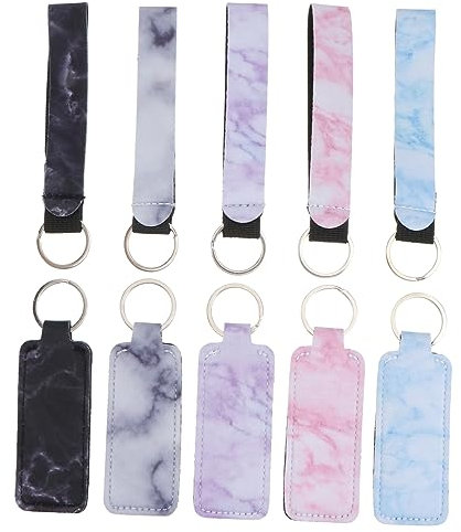 Abaodam 30pièces Porte-clés Néoprène Pour Femmes Avec Support Lèvres Accessoires Colorés Et Créatifs Pour