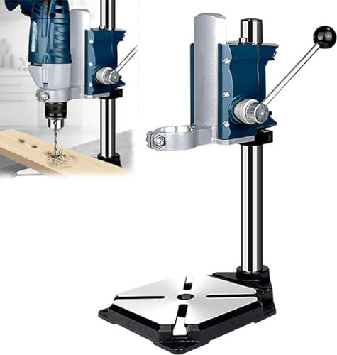 FLTRGO Perceuse à Colonne, Colonne de Support pour Perceuse, Support de Perceuse Foret D'établi Universel Perceuses à Colonne pour Le Bricolage