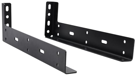 Juego de 2 soportes de pared para microondas, hornos, armarios de baño