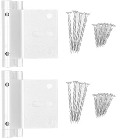 2 Pack Door Security Locks, 800lbs Spring Loaded, Childproof Reinforcement with Screws, Ideal for Home Indoor Use, Enhanced Measures, Installation, Aluminium