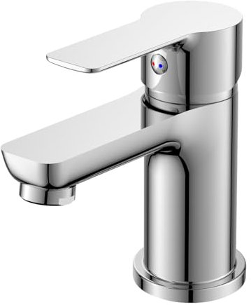 Grifo Monomando Aquagrif Sky para Lavabo y Bidé - Elegante Acabado Cromado, Diseño Moderno con Instalación Sencilla y Mantenimiento Eficiente