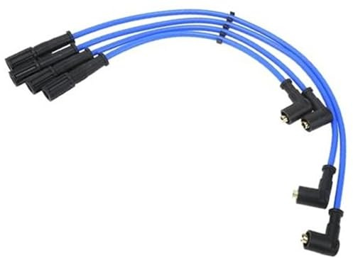 MUEOSI Cavi bobina candela accensione auto, for Fiat, PUNTO (188) 1.2 Natural Power (2003-2012) Set cavi accensione