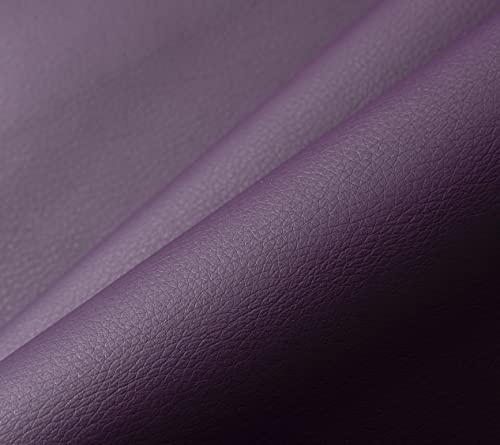 IPEA Kunstleder Dunkelviolett für Dekor und Beschichtung 140 x 50 cm - Made in Italy - Kunstleder für Sofas, Stühle, Kleidung, Accessoires - Polsterstoff Bezugsstoff Lederoptik - Halben Meter
