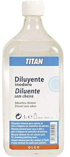 TITAN ARTS - DILUYENTE SIN OLOR TITAN ARTS 1 LT