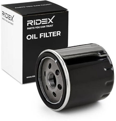 RIDEX 7O0136 Filtro de aceite con válvula bloqueo de retorno Compatible con NISSAN Qashqai II J11, J11
