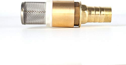 POWERTOOL Clapet anti-retour en laiton de 2,5 cm pour pompe anti-retour avec queue de tuyau de 22 mm (lot de 1)