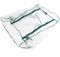 Atyhao Invernadero portátil Emergente instantáneo Configuración rápida Interior Planta Jardinería Toldo Verde (No Incluye el Soporte de Hierro)