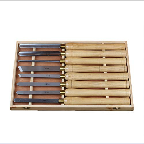Juego De Herramientas De Torneado De Madera Redonda, Kit De Herramientas De Cincel Con Punta De Carburo, Cuchillo Artesanal De Cincel, Carpintería Para El Hogar Para Tallar Madera a Mano