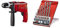Einhell Schlagbohrmaschine TC-ID 650 E (650 W, Bohrleistung Ø Holz 25 mm, Beton 13mm, Metall 10 mm, Metall-Tiefenanschlag, Gürtelhaken, inkl. 8-tlg. Steinbohrer-Satz)