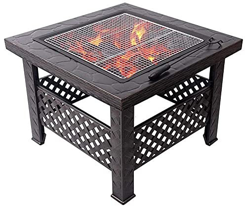 MNSSRN Villa Courtyard Barbecue Tisch, Grilltisch, Holzkohle Grill Grill, Multifunktionsheizung Barbecue Brazier, mehr als 5 Personen