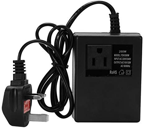 Ouken Adaptateur de puissance efficace intelligent 200 W AC 220 V à 110 V Transformateur Tension Convertisseur Voyage Adaptateur de courant domestique