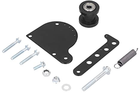Kit de Tensor de Cadena para Bicicleta Motorizada, 13 Piezas/Kit para Bicicleta Motorizada, Motor de 2 Tiempos, Kit Tensor de Cadena con Resorte Negro, Apto para Bicicleta Motorizada de 49, 66