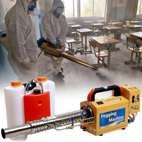 UIGJIOG Ligero Máquina De Niebla Máquina De Humo Nuevo Huerto De Dosificación Máquina De Niebla De Doble Tubo De Pulso Máquina De Dosificación 180 Tipo,180K