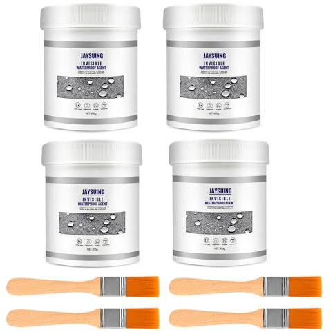 QMofeixiaodianQ 1200g Transparenter Wasserdichter Beschichtungsmittel, Wasserdichtes Mittel,Invisible Waterproof Agent,Wasserdichte lsolier-Dichtstoff-Emulsion, Dichtmasse Wasserdicht