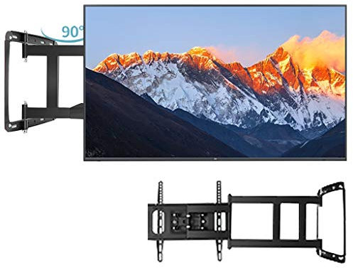 Supporto TV, Supporto da Parete per TV, Supporto da Parete per TV, utilizzato per la Maggior Parte dei televisori da 32-75 Pollici, Portata 60 kg