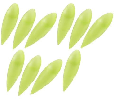 Kiwi Lot de 10 cuillères en plastique pour éplucheur de fruits et ustensiles de cuisine, éplucheur kiwi, cuillère, cuillère en plastique