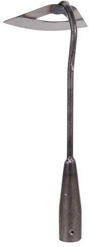 DECHOUS Outil de Jardinage Binette Main Ergonomique Non Glissante pour Désherbage et Ameublissement du Sol Pelle et Houe Acier Résistant