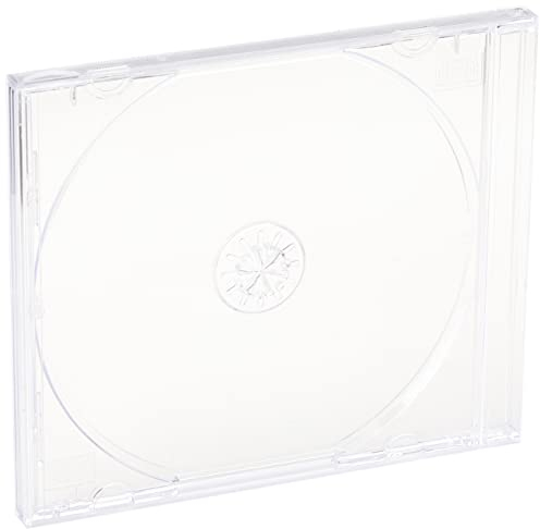 Hama CD-Leerhülle (5er-Pack, Standard) CD-Schutzhülle transparent