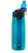 mountop Portable Water Filter Bottle - Emergency Water Filtered Bottle with 2-Stage Integrated Filter Straw for Hiking Backpacking and Travel BPA Free 22oz