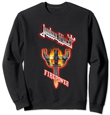 Judas Priest Firepower Figure Sweatshirt