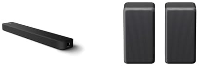 Sony BRAVIA Theatre Bar 8 – Barre de Son TV Dolby Atmos SA-RS5 - Enceintes arrière Satellites