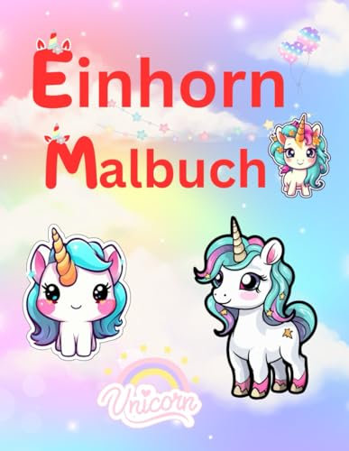 Einhorn Malbuch Unicorn
