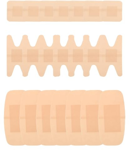 NOLITOY 30piezas Curita de Unidades Protectores de Heridas Elásticos para Nudillos Bandas Impermeables para Uso Deportivo Color Aleatorio