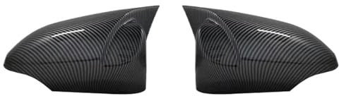 Seitenspiegelkappe Für Toyota Für Yaris 2012~2019 Carbon Faser Rückspiegel Abdeckung Rückspiegel Gehäuse Auto Zubehör Außenspiegel Abdeckung(Carbon Fiber Pattern)