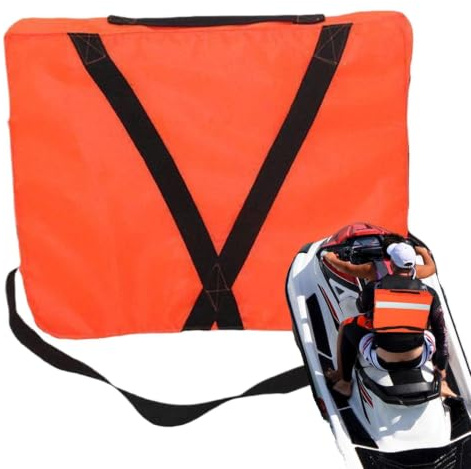 Werfbarer Rettungsring | Schwimmendes Rettungskissen für Gewässer,46x36 cm Schwimmhilfe mit Tragkraft für Rettungseinsatz Schlauchboot Kajak Paddelbrett Kanu Boote Schwimmen