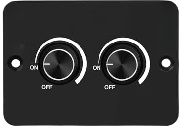 Double Control 60W LED Dimmer Switches Not Designs Flickers Without 12V Small Dimmer Switches 2 Gang For Automotive Use Led Light For Vehicles
