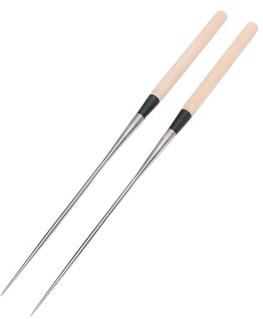 LOCADENCE Sushi Essstäbchen, Kochende Kochen des Edelstahls, Sushi Küchenchef Traditioneller Garnishing Plating Pinzetten für Heimrestaurant