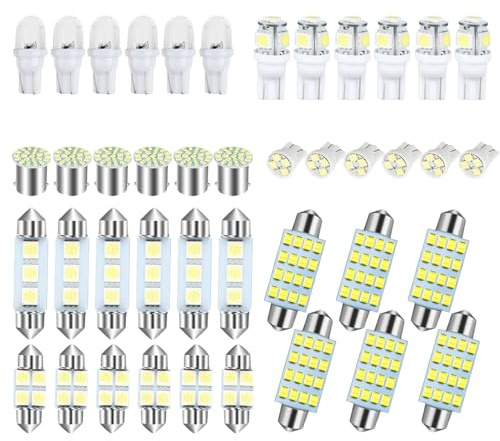 Generico Luci A LED Interne Per Auto, Forniture Per Interni Automobilistici, Luci A Cupola Per Auto Ad Alta Luminosità, Illuminazione A Lettura A Led Impermeabili