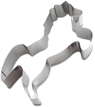 Cortador de galletas de caballo, utensilios de cocina de acero inoxidable | Molde prensa para pastelería - para pasteleros principiantes, fiestas en casa, cumpleaños, Navidad, proyectos escolares