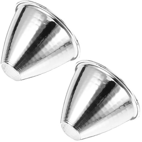 Beavorty LED Lichtreflektor Zubehör 2 Stück Reflektorbecher für Taschenlampen mit Blendungsreduzierung für Camping und Arbeitsscheinwerfer
