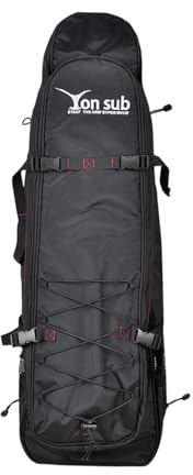 Okiyakusama Tasche für Lange Flossen, Taucherflossen Rucksack, Outdoor Schnellzugriff, Verschleißfest, Praktisch