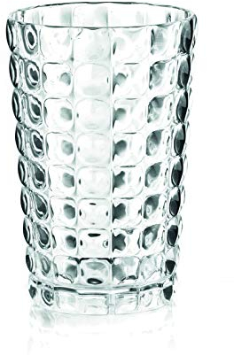 Guzzini Tiffany 198800-00 - Bicchieri in acrilico, trasparenti, set da 24, 400 ml, 400 ml