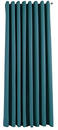 Gardinenbox Vorhang Blickdicht »Newyork« Petrol HxB 245x295 cm 1er-Pack Thermo-Gardine Verdunkelungsvorhang Blackout Ösen schalldämmend ÖKOTEX UV-Schutz Raffhalter, 201920600